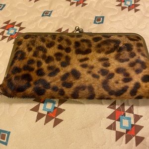 Patricia Nash Leopard Clutch Wallet